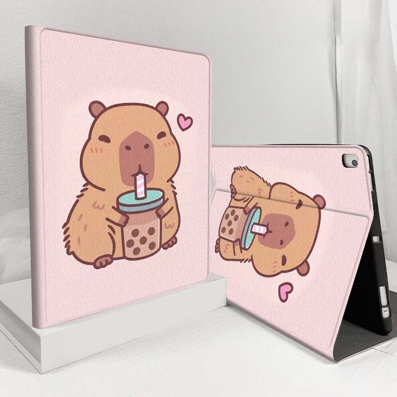 Coffee Plus Tea - Cartoon Capybara Bubble Tea für Samsung