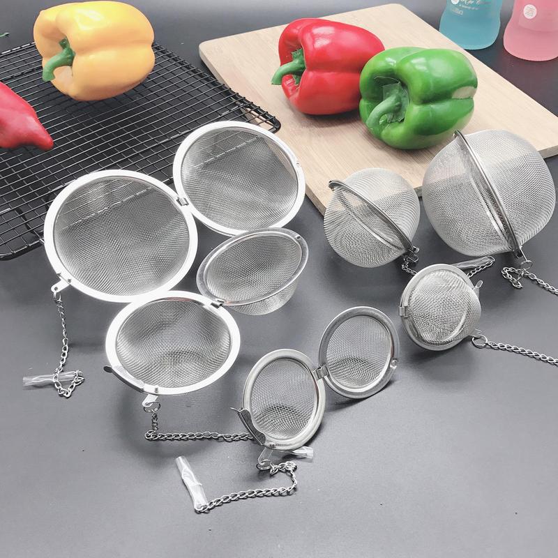 Tea Strainer Mesh - Teekugel Teesieb aus Edelstahl, Teekugel aus