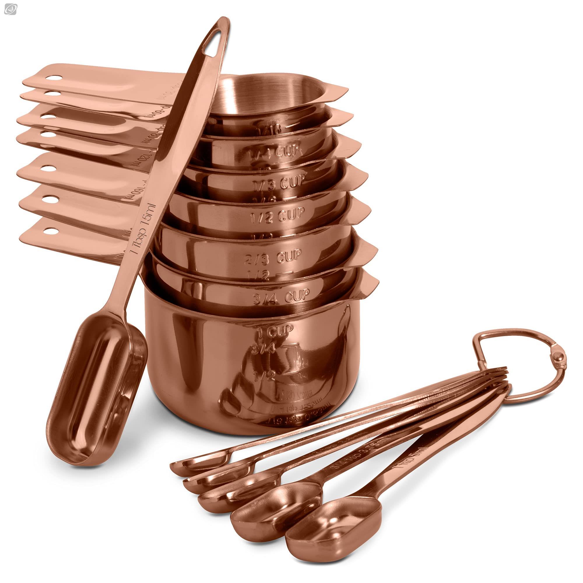 Coffee Tea Sugar Set - 13 Pcs Messlöffel Set Edelstahl Kaffee
