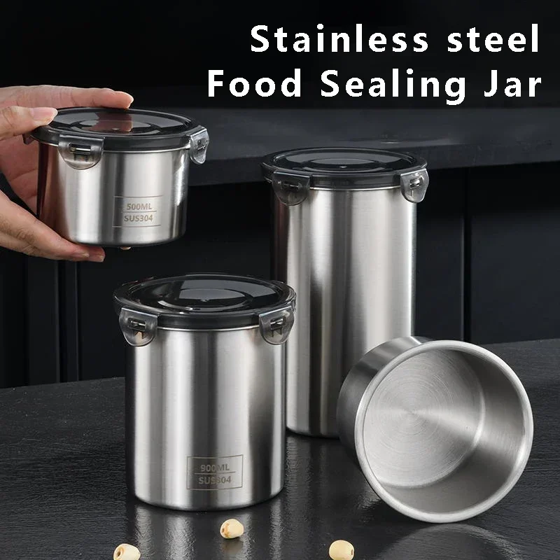 Edelstahl Lebensmittel Behälte – Coffee Tea Leaf And Bean Bewertung und Preis