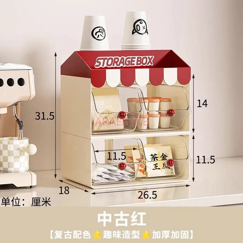 1 Stück Doppelschichtiger Teeb – Coffee Tea Drawer Organizer Bewertung und Preis