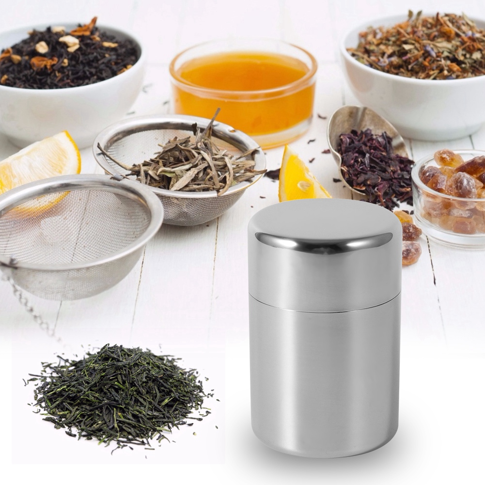 Teedose aus Edelstahl, Teedose – Canister Coffee Sugar Tea Bewertung und Preis