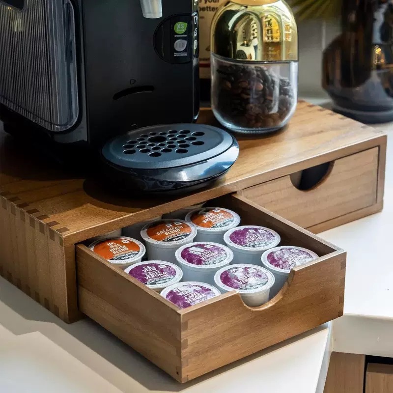 Minimalistische Kaffeemaschine – Coffee Tea Drawer Organizer Bewertung und Preis