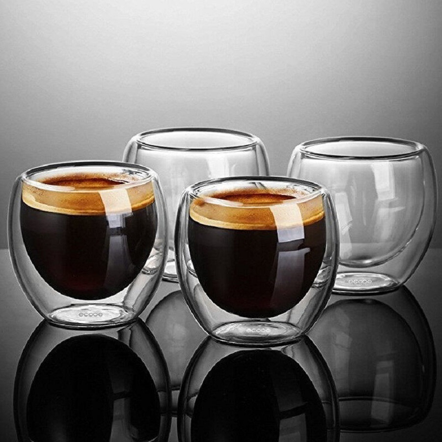 Doppelwandige Kaffeetassen aus – Coffee Tea Sugar Set Bewertung und Preis