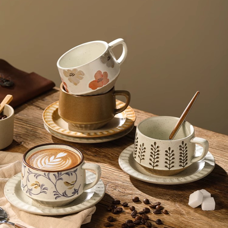 Retro-Keramiktasse, grobe Kera – Coffee Tea Sugar Set Bewertung und Preis