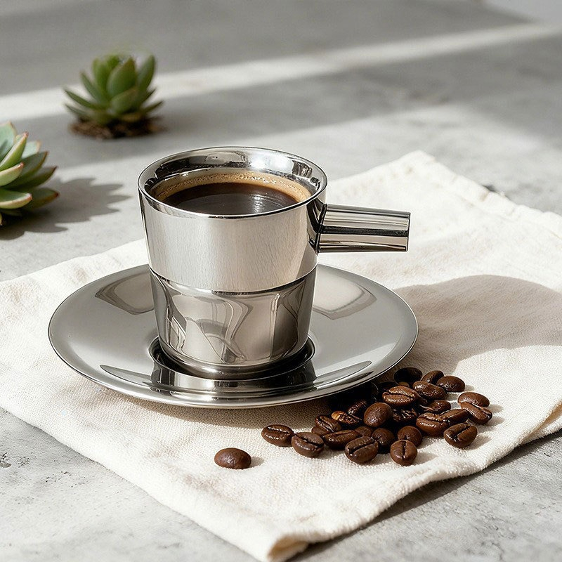2er-Pack Edelstahl-Kaffeetasse – Mug Tea Coffee Bewertung und Preis