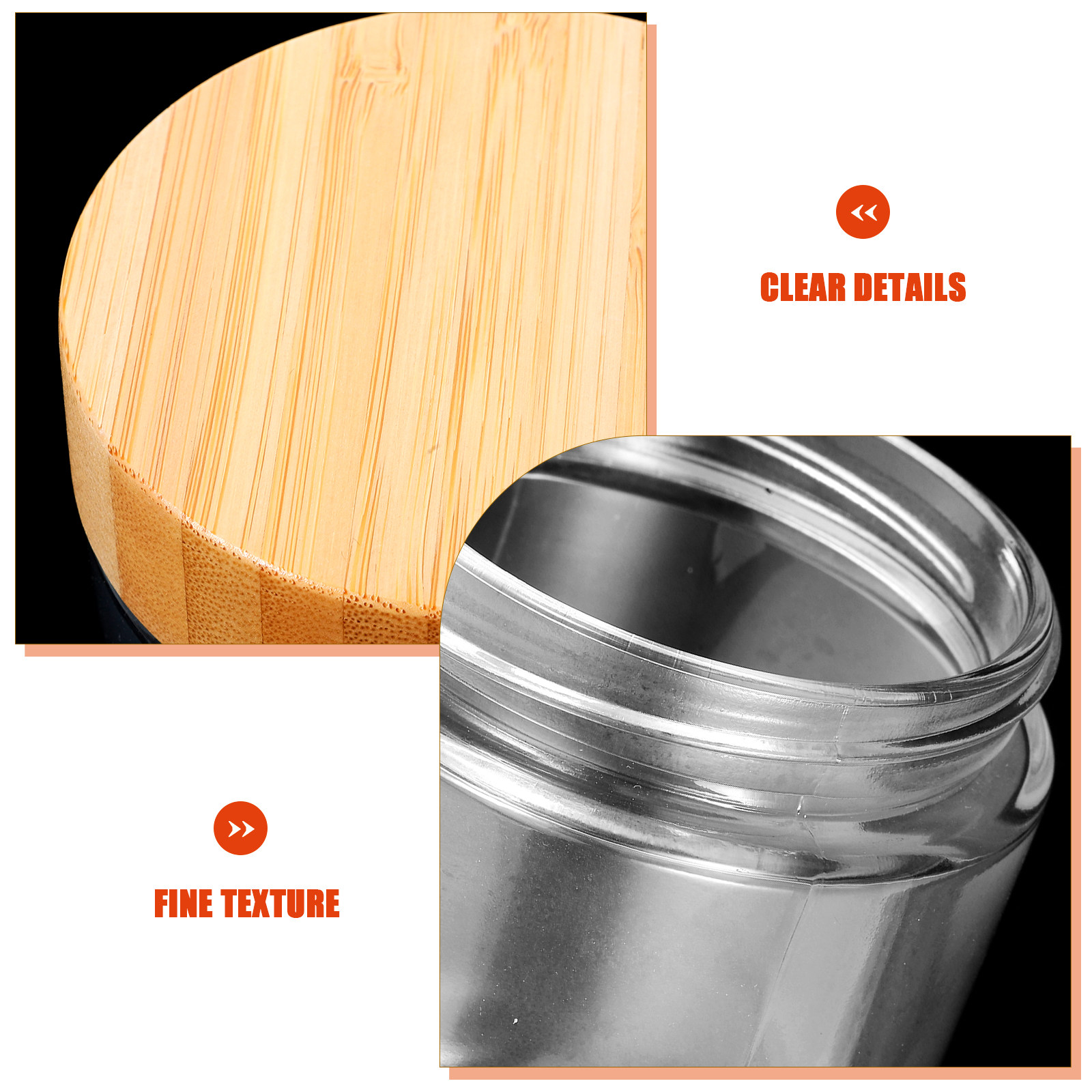 4 Stück robuste Glasbehälter m – Canister Coffee Sugar Tea Bewertung und Preis