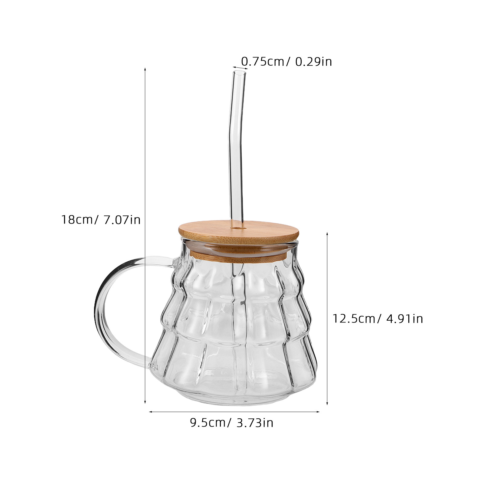 Transparenter Glas-Milchbecher – Coffee Tea Tumbler Bewertung und Preis