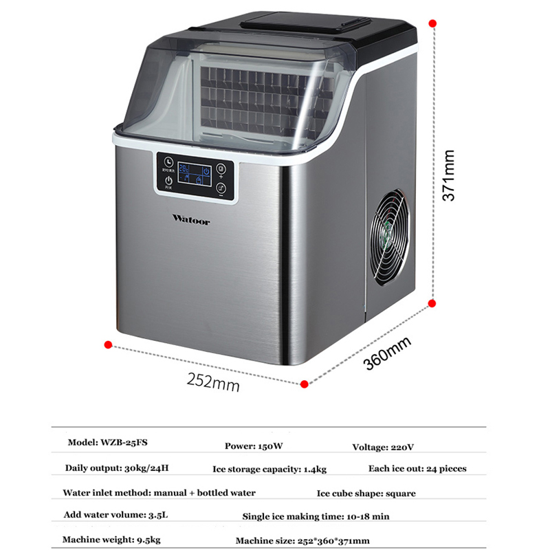 Eiswürfelmaschine, kommerziell – Coffee Tea Machine For Home Bewertung und Preis