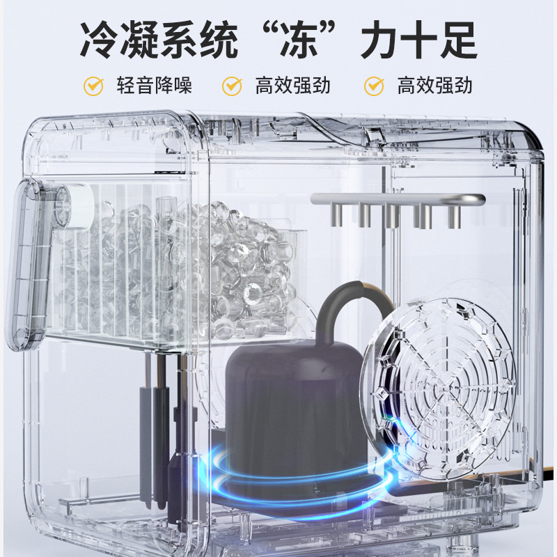 Mini-Eiswürfelbereiter für den – Coffee Tea Machine For Home Bewertung und Preis