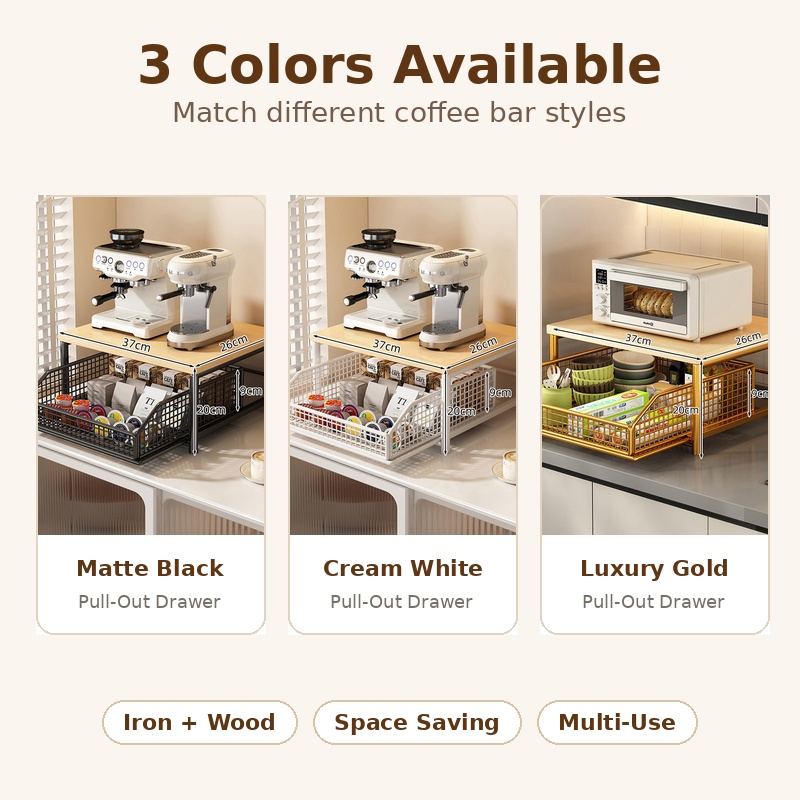 Kaffeemaschinen-Aufbewahrungsr – Coffee Tea Drawer Organizer Bewertung und Preis