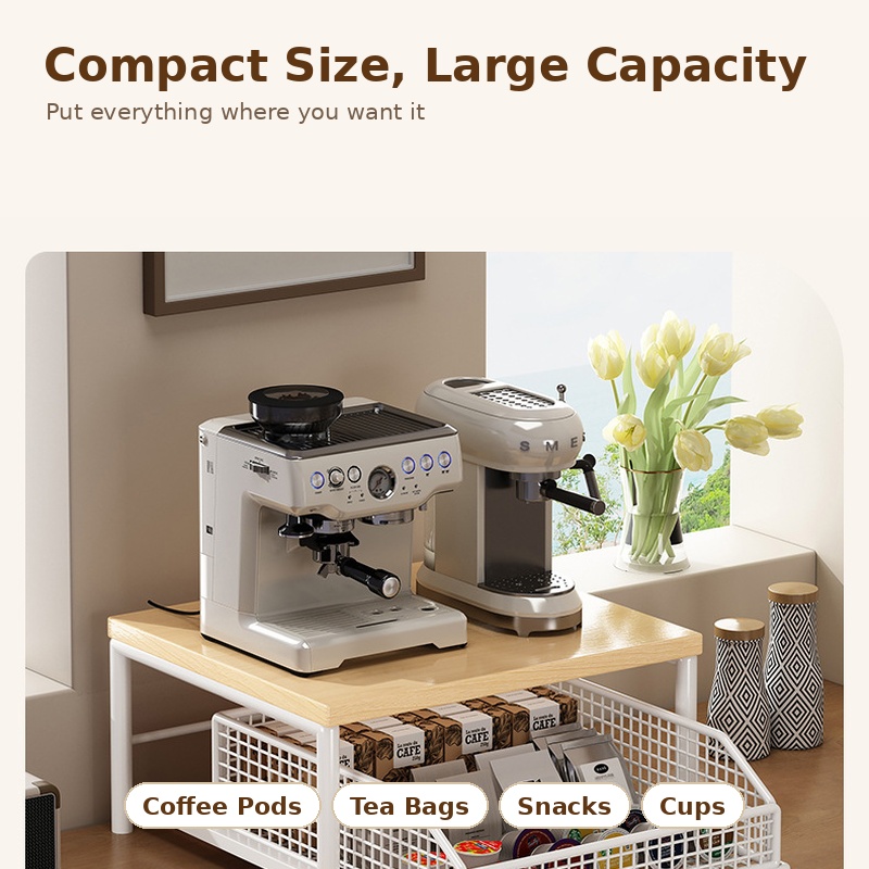 Kaffeemaschinen-Aufbewahrungsr – Coffee Tea Drawer Organizer Bewertung und Preis