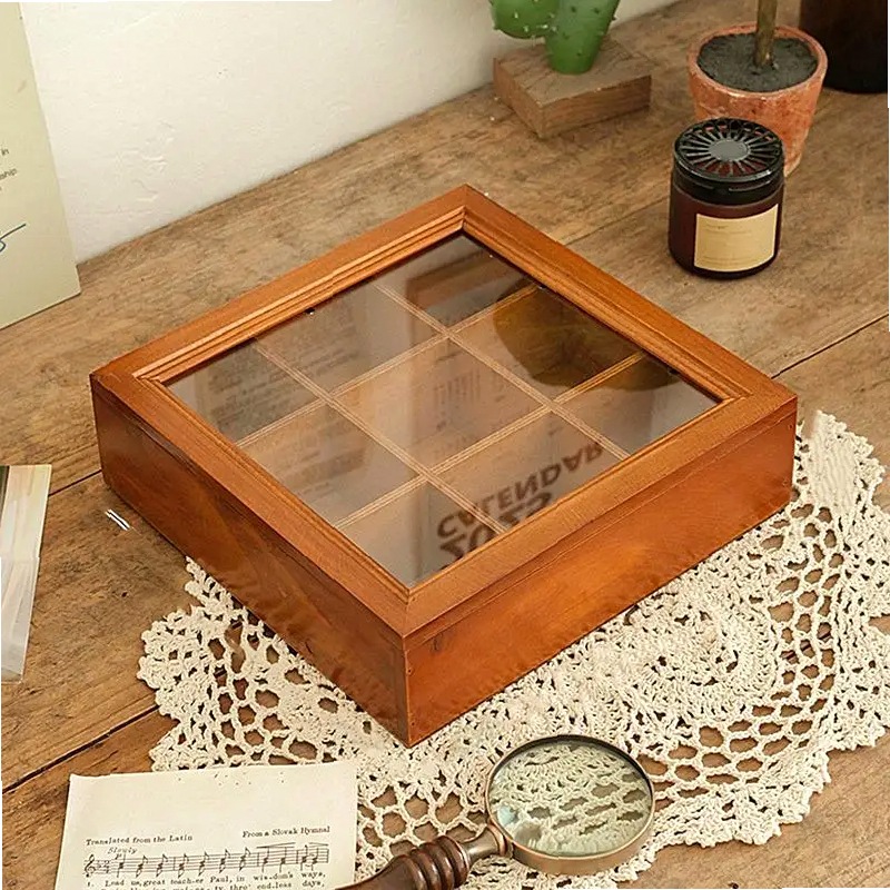 Holz-Teebeutelhalter mit Schub – Coffee Tea Drawer Organizer Bewertung und Preis