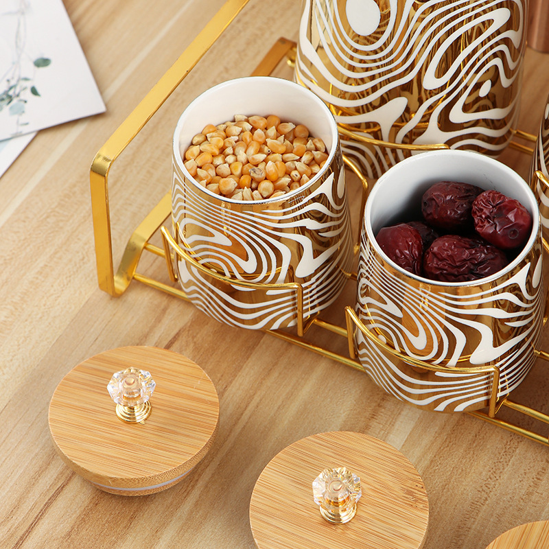 Set mit 7 farbig glasierten Ke – Canister Coffee Sugar Tea Bewertung und Preis